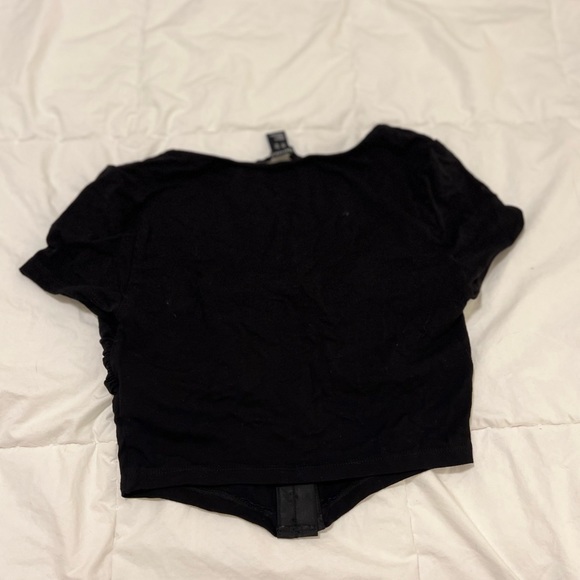 black going out womens top from forever 21 size XS - Picture 2 of 2
